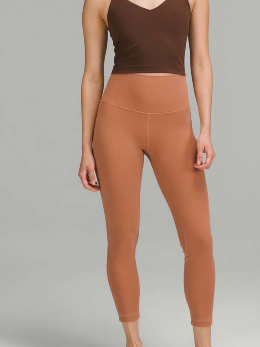 Lululemon align leggings Red clay